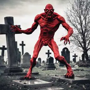 عکس جن حمله کننده یا مارد