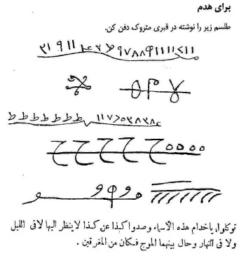 دانلود کتاب مجمع الطلاسم و اشکال المکرم