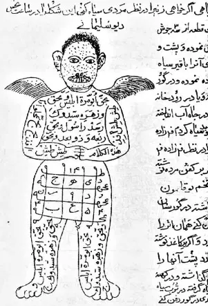 طلسم دیو سلیمانی از کتاب طمطم هندی اصل