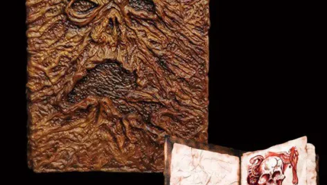 عکس جلد کتاب رستاخیز مردگان با پوست انسان