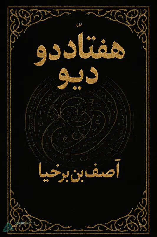 عکس جلد کتاب هفتاد و دو دیو اصف ابن برخیا