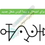 نمونه رونیک پیدا کردن شغل جدید