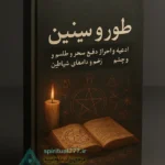 جلد طراحی شده کتاب طور و سینین