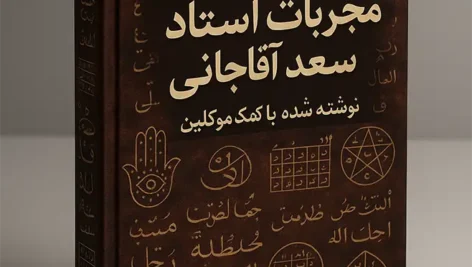 جلد کتاب دعا نویسی (سعید آقا جانی)