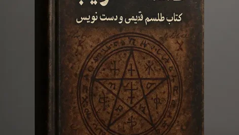 جلد کتاب طلسمات غریب