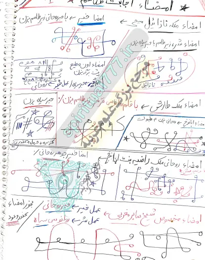 طلسم اجابت طلسم کتاب کنز الجامع