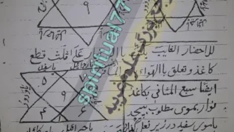 طلسم احضار در کتاب شاقان هندی
