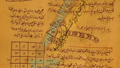 مجموعه علوم غریبه دعا نویسی