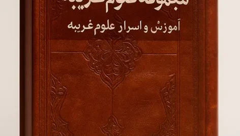 جلد اصلی کتاب مجموعه علوم غریبه