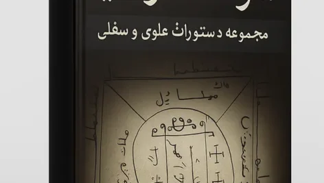 جلد کتاب سحر السحار خفیه