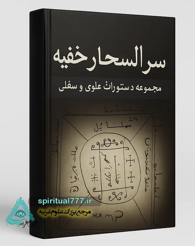 جلد کتاب سحر السحار خفیه