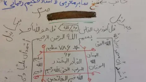 صفحه اول کتاب کنز الصالحین