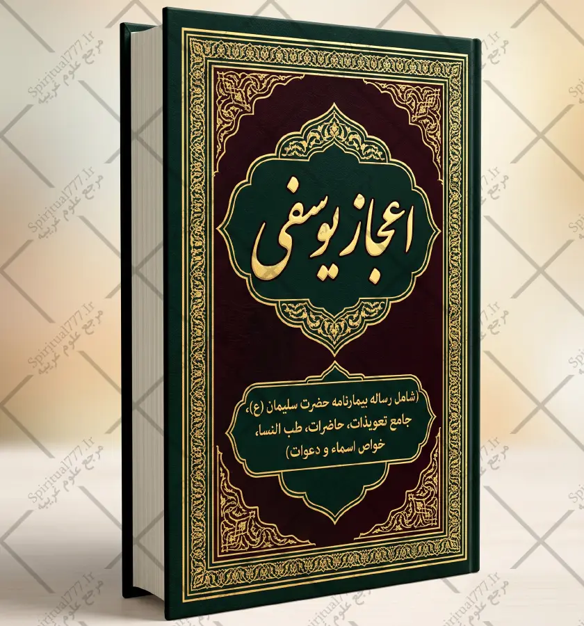 جلد کتاب اعجاز یوسفی